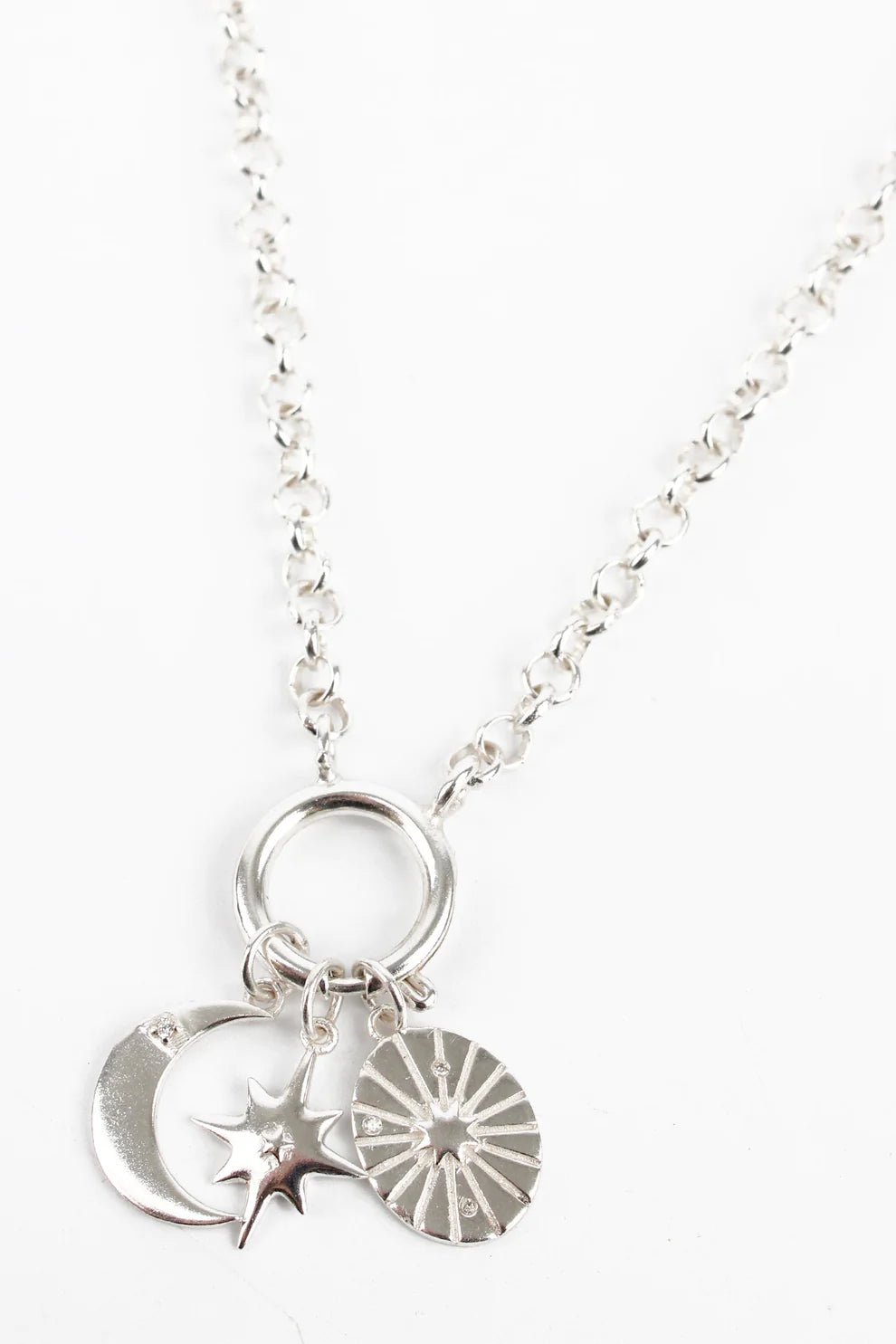 picture of My Doris Necklace - Silver Charm - Number Two - womens - fashion - accessories - My Doris 1