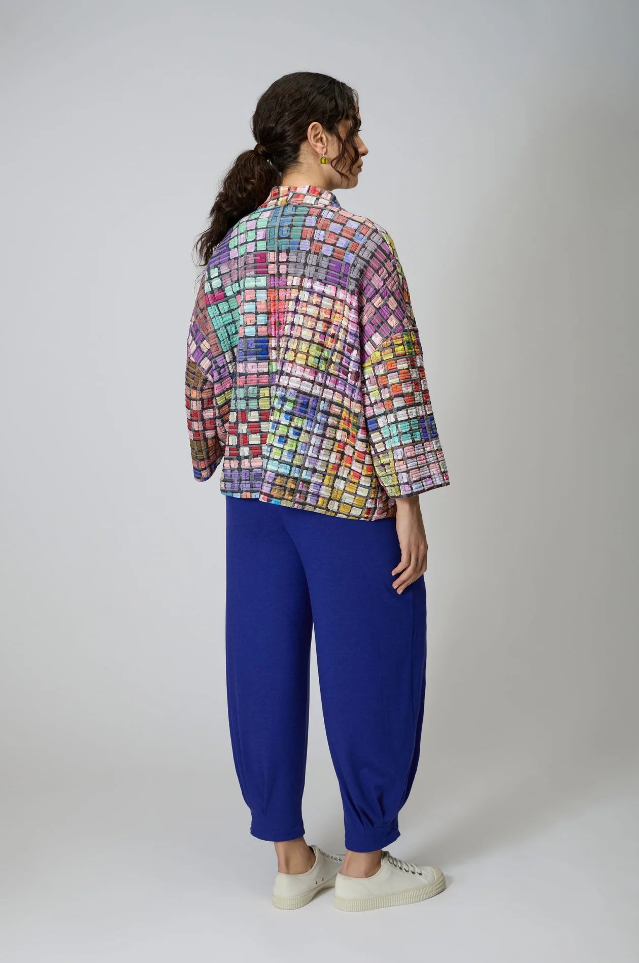 picture of Sahara Coloured Glass Tiles Jersey Jacket - Multi - Number Two - womens - fashion - clothing - Sahara 5
