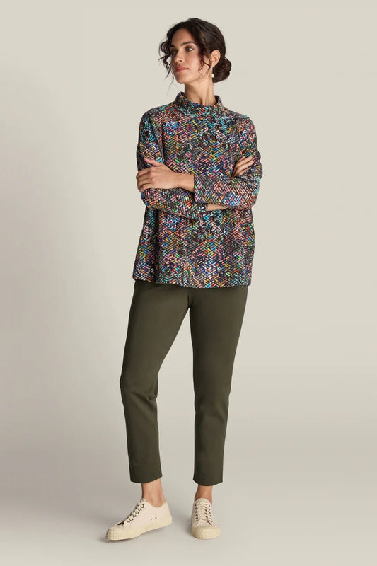 picture of Sahara Ponte Slim Leg Trouser - Khaki - Number Two - womens - fashion - clothing - Sahara 1