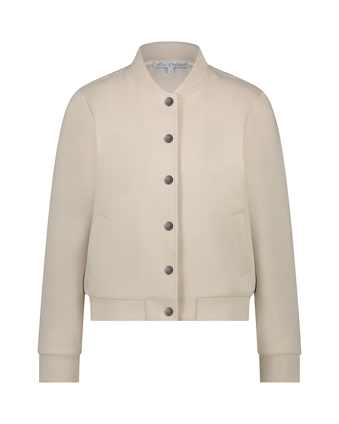 Red Button Bomber Jacket Kit Beige