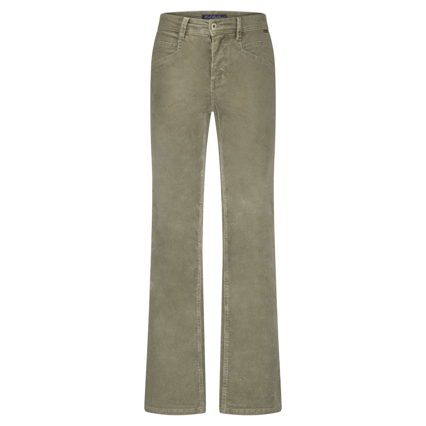 picture of Red Button Bibette Cord Trousers - Olive - Number Two - womens - fashion - clothing - Red Button 1