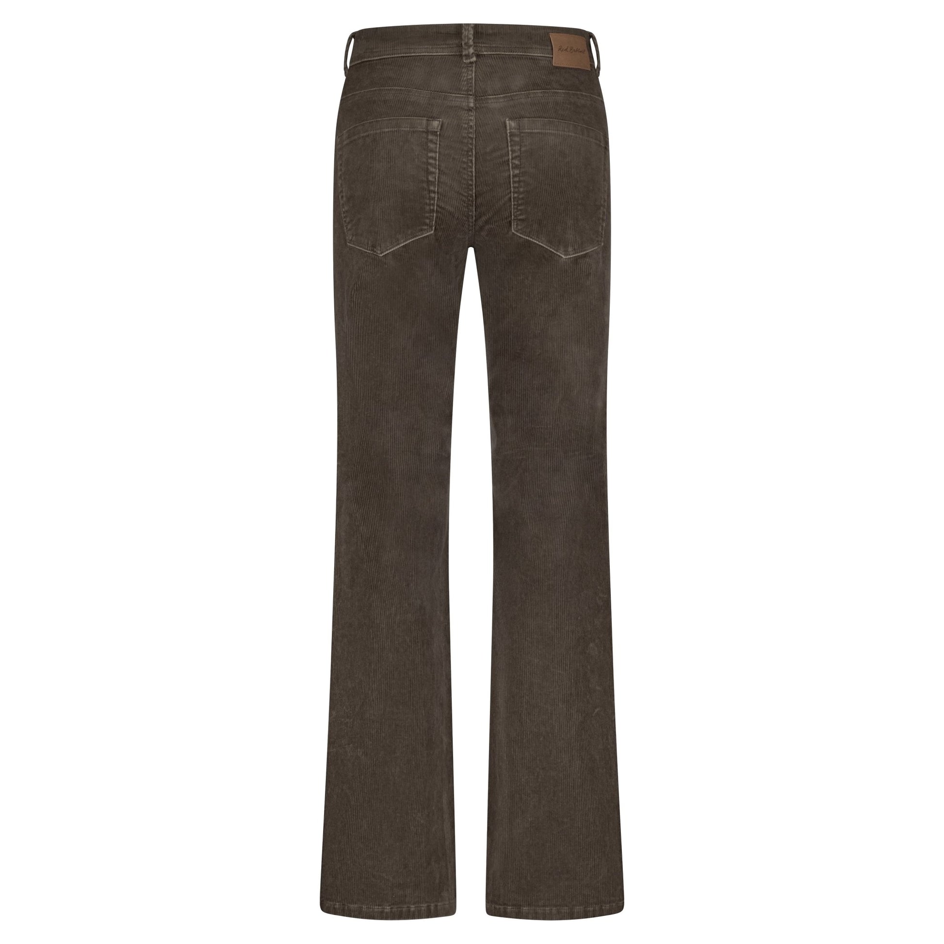 picture of Red Button Bibette Cord Trousers - Mud - Number Two - womens - fashion - clothing - Red Button 3
