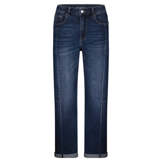 picture of Red Button Caitlin Sidepatch Jean - Dark Stone Used Denim - Number Two - womens - fashion - clothing - Red Button 1