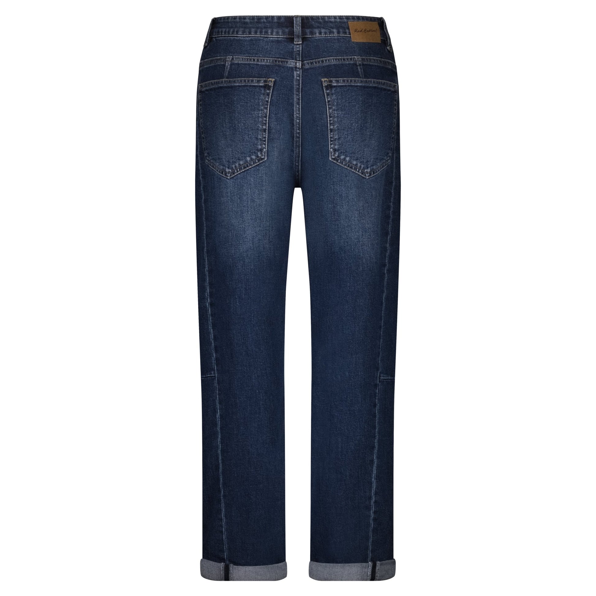 picture of Red Button Caitlin Sidepatch Jean - Dark Stone Used Denim - Number Two - womens - fashion - clothing - Red Button 3
