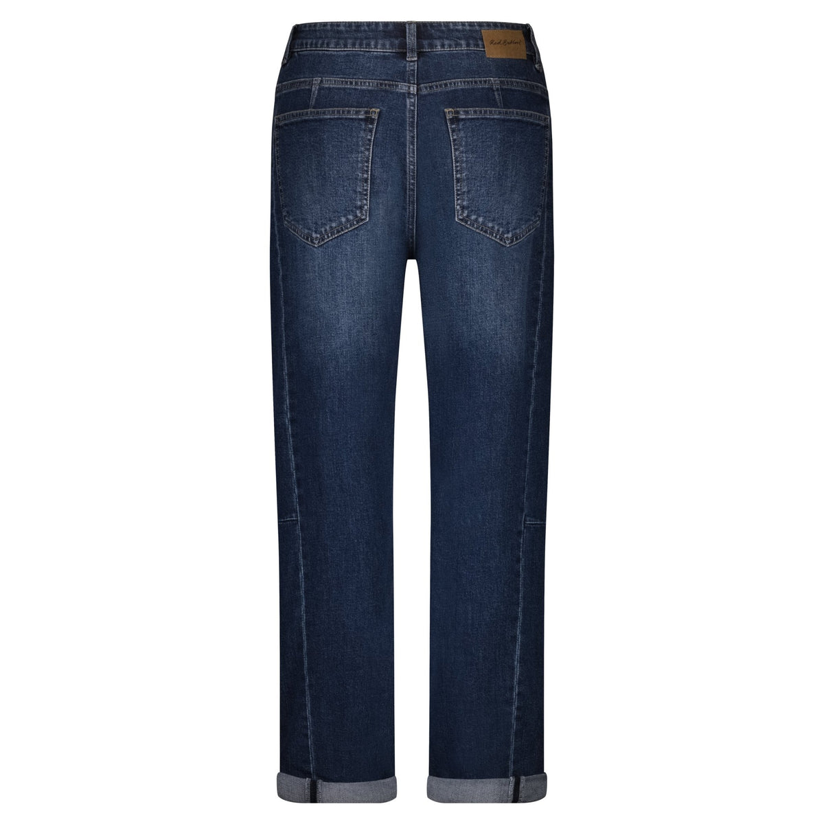 picture of Red Button Caitlin Sidepatch Jean -Dark Stone Used Denim - Number Two - womens - fashion - clothing - Red Button 3