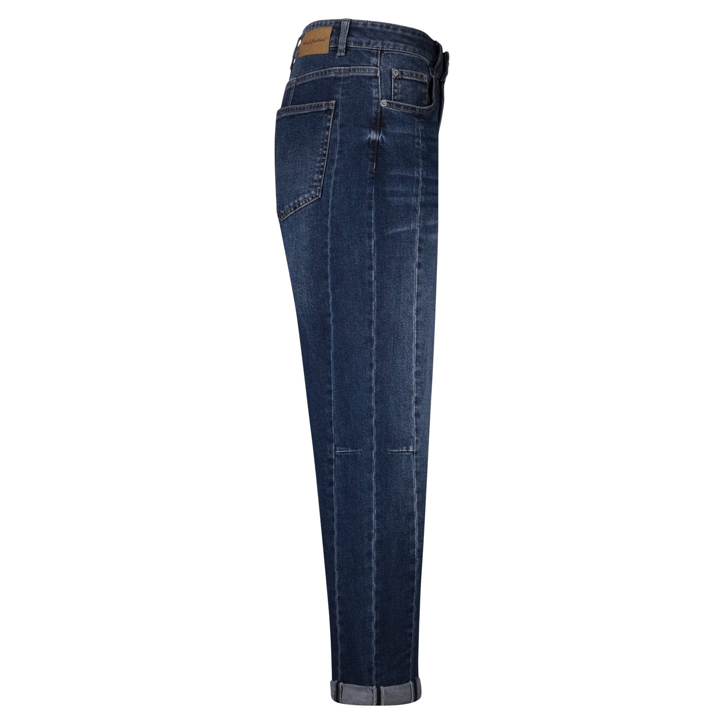 picture of Red Button Caitlin Sidepatch Jean - Dark Stone Used Denim - Number Two - womens - fashion - clothing - Red Button 2