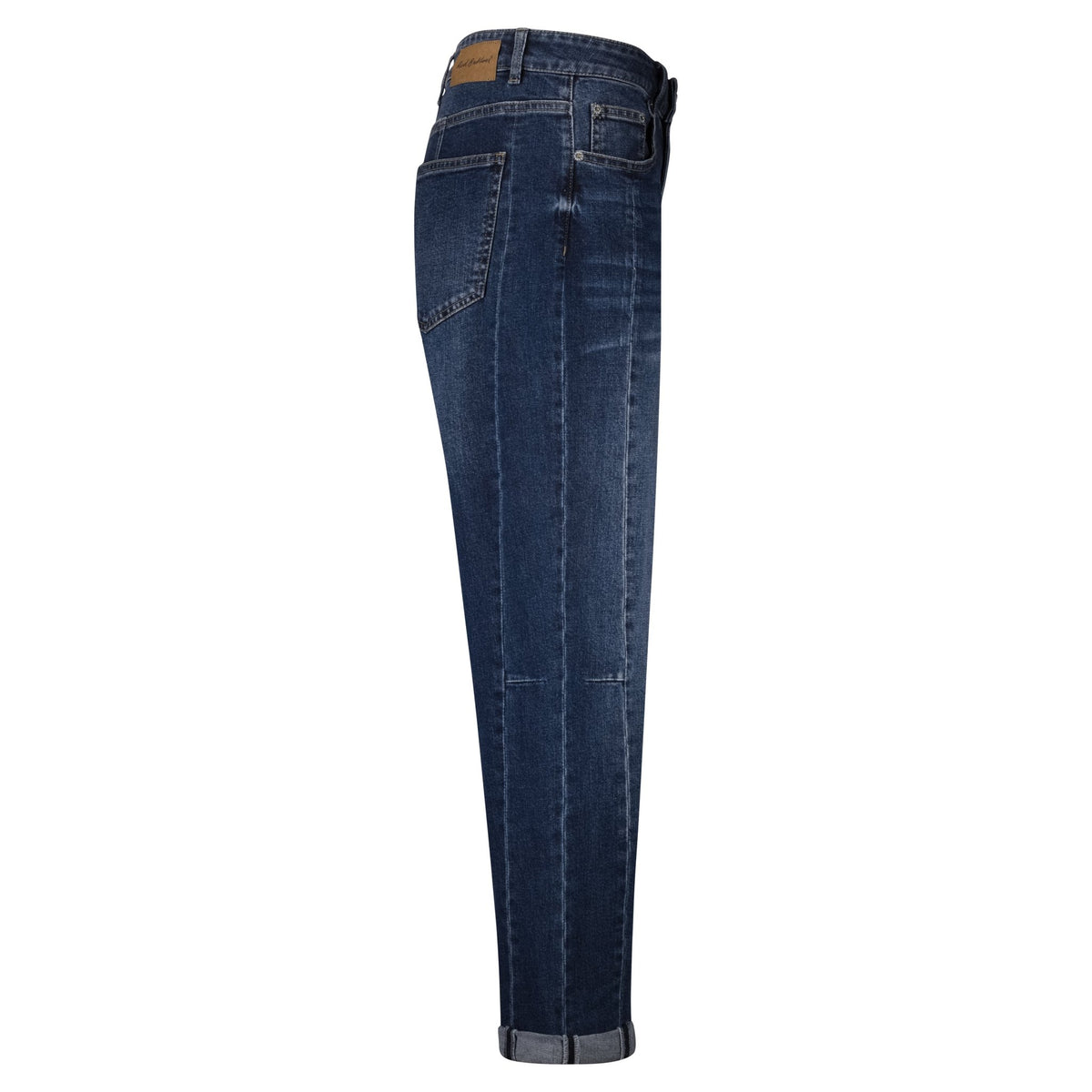 picture of Red Button Caitlin Sidepatch Jean -Dark Stone Used Denim - Number Two - womens - fashion - clothing - Red Button 2