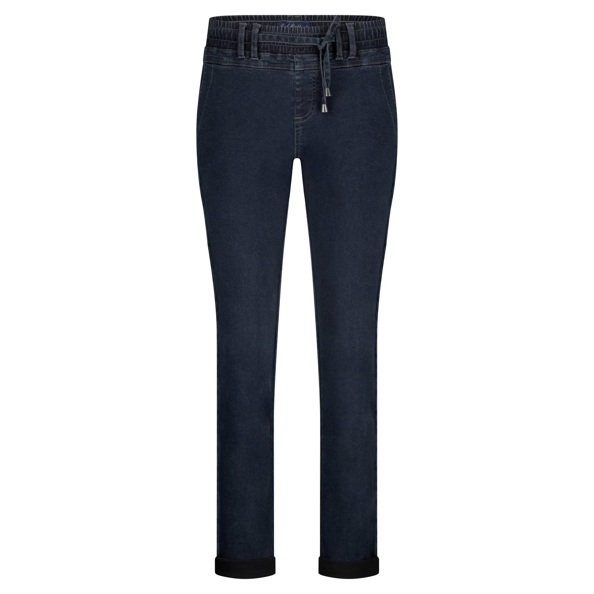 picture of Red Button Tessy Denim Ribjog - Dark Stone Blue Used - Number Two - womens - fashion - clothing - Red Button 1