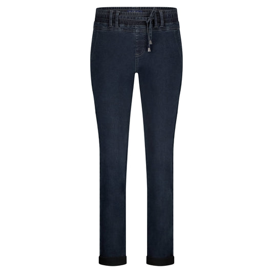 picture of Red Button Tessy Denim Ribjog - Dark Stone Blue Used - Number Two - womens - fashion - clothing - Red Button 1