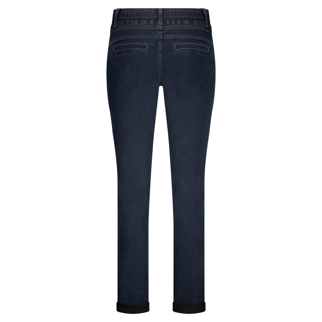 picture of Red Button Tessy Denim Ribjog - Dark Stone Blue Used - Number Two - womens - fashion - clothing - Red Button 2