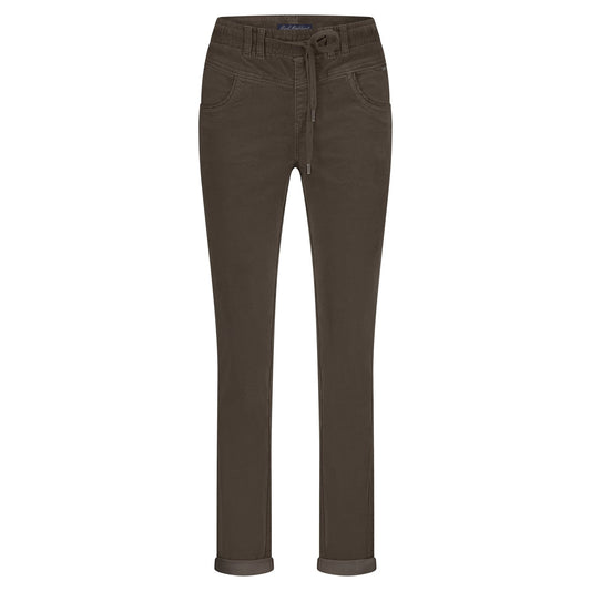 picture of Red Button Tessy Velvet Jogger - Mud - Number Two - womens - fashion - clothing - Red Button 1