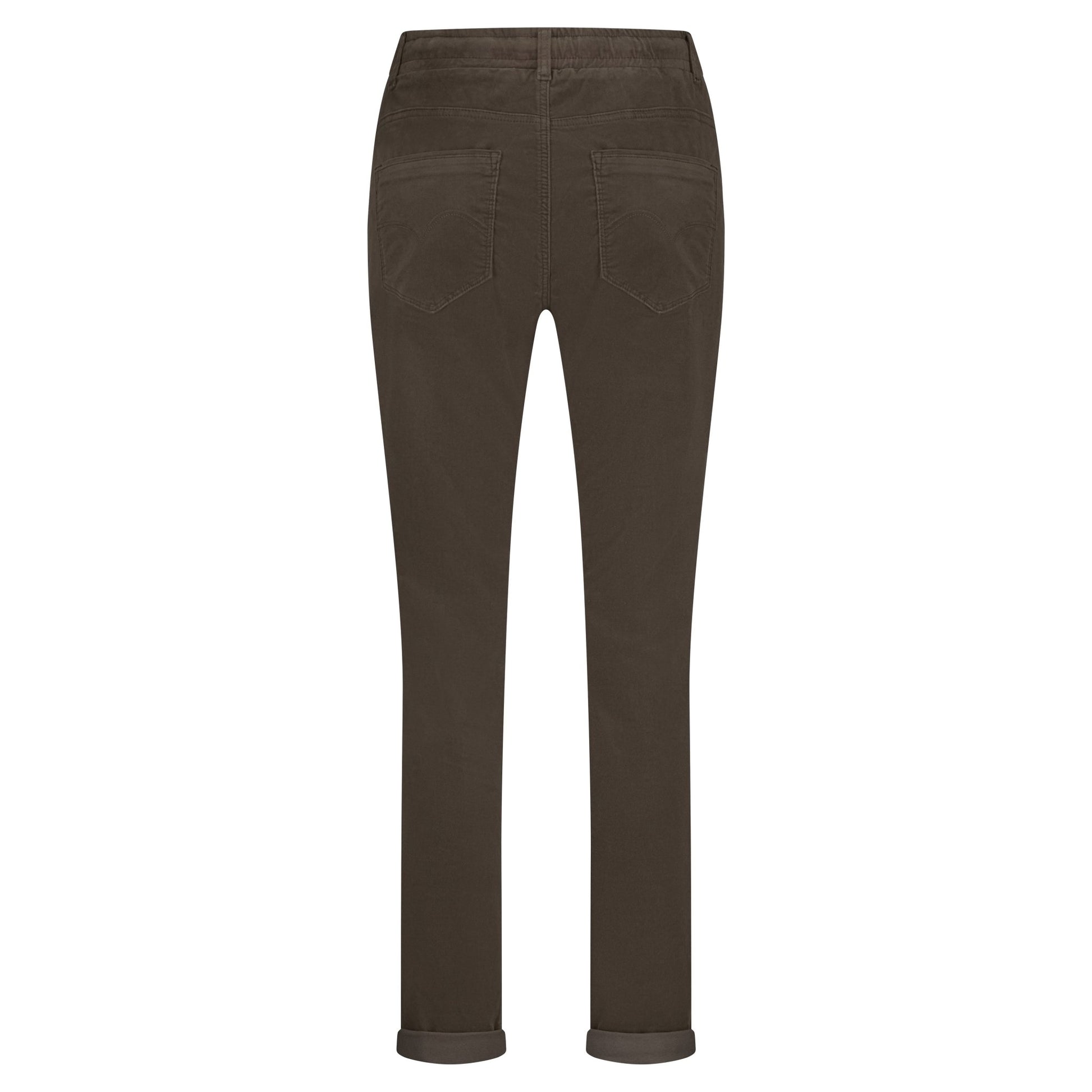 picture of Red Button Tessy Velvet Jogger - Mud - Number Two - womens - fashion - clothing - Red Button 2