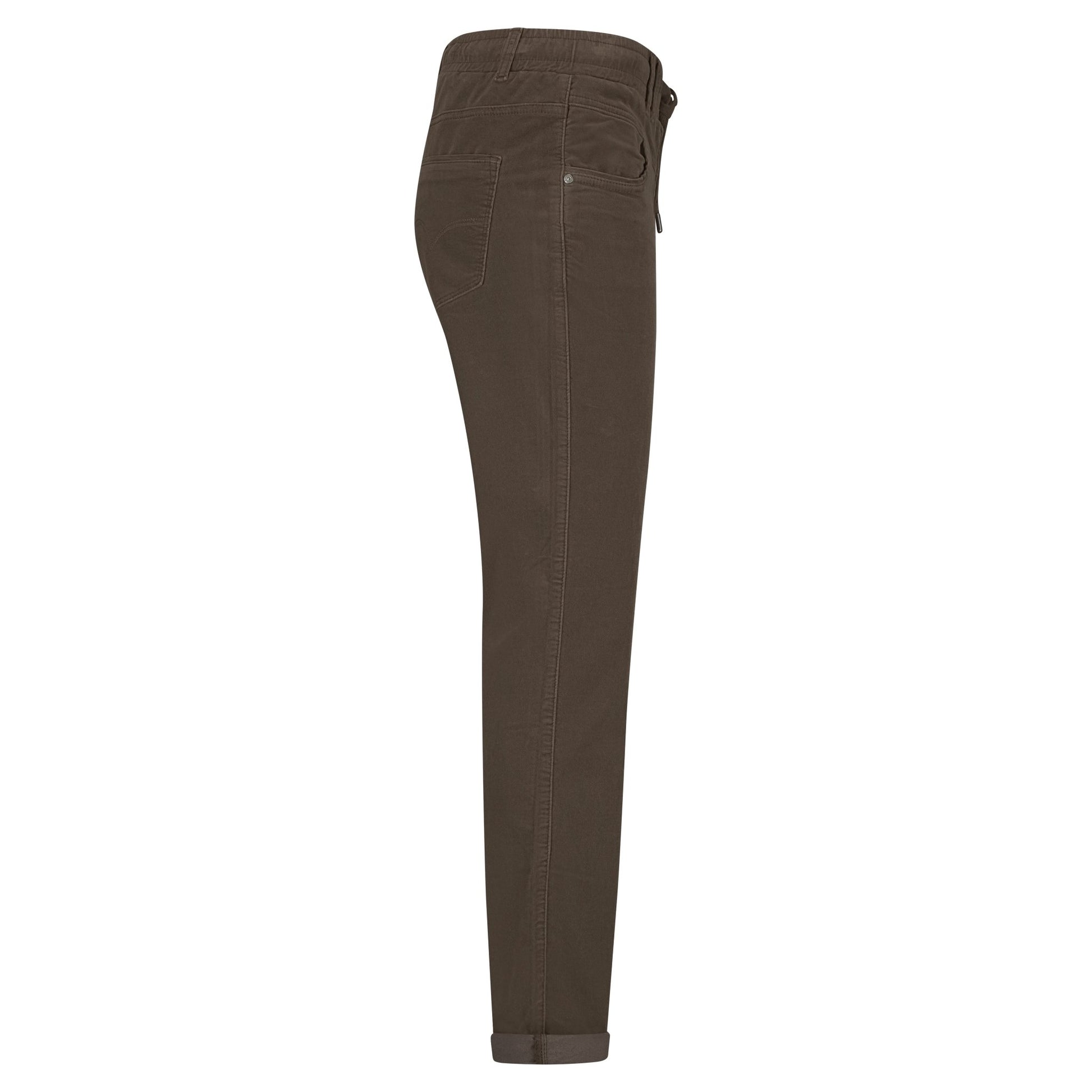 picture of Red Button Tessy Velvet Jogger - Mud - Number Two - womens - fashion - clothing - Red Button 3