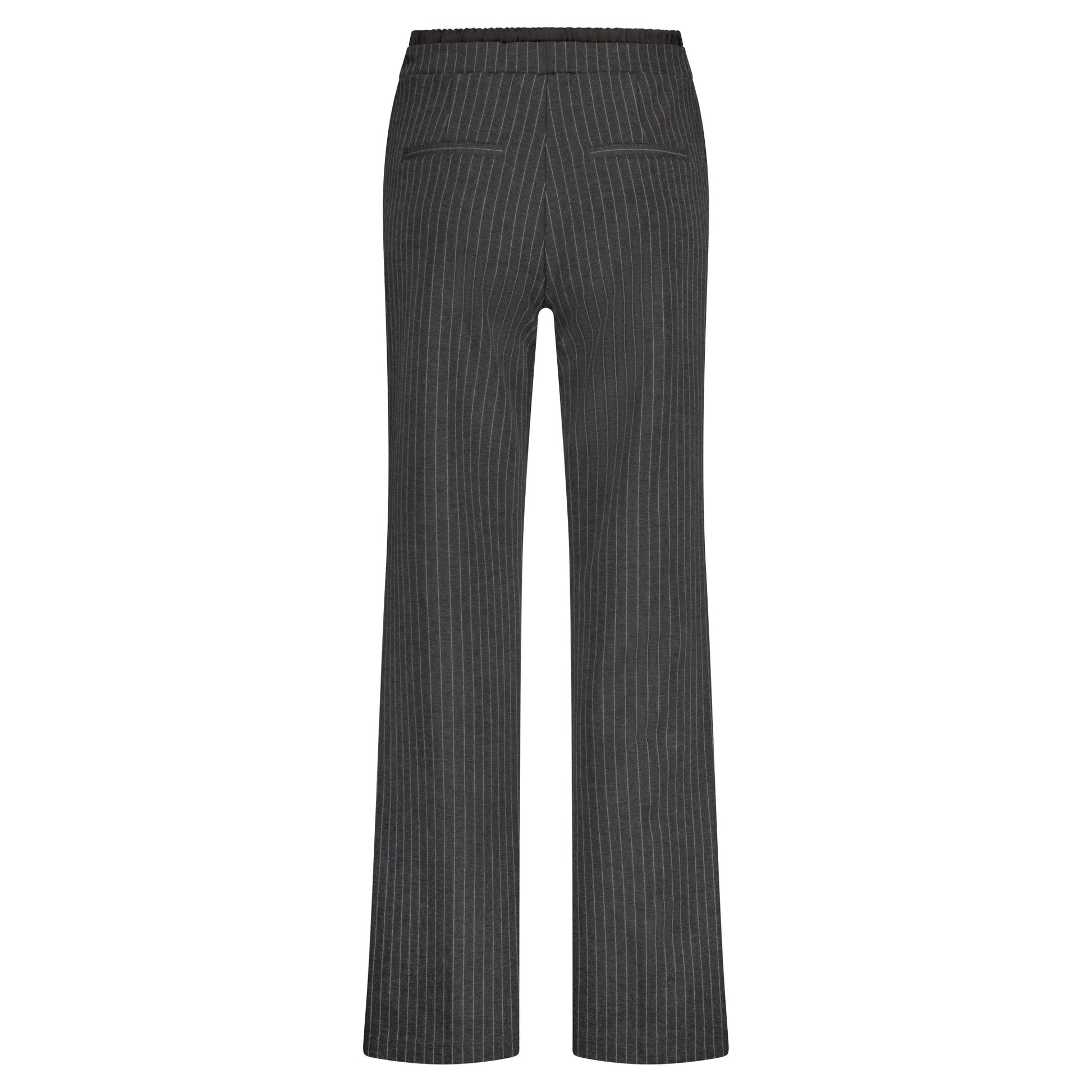 picture of Red Button Colette Punta Pinstripe Sporty Trouser - Grey Melange - Number Two - womens - fashion - clothing - Red Button 2