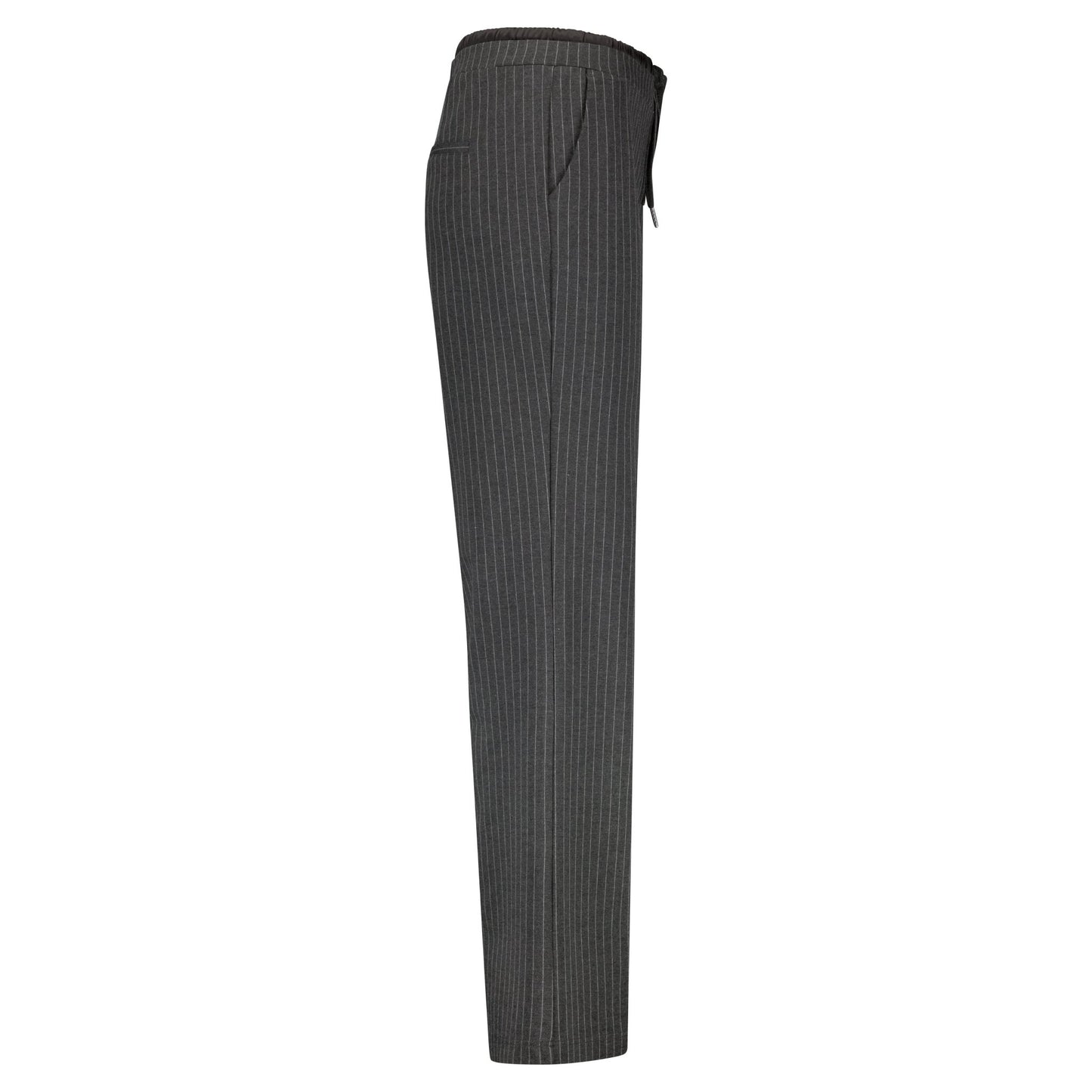 picture of Red Button Colette Punta Pinstripe Sporty Trouser - Grey Melange - Number Two - womens - fashion - clothing - Red Button 4