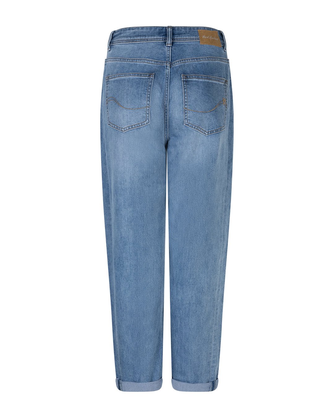 picture of Red Button Caitlin Sidepatch Jean - Mid Stone Used Denim - Number Two - womens - fashion - clothing - Red Button 2