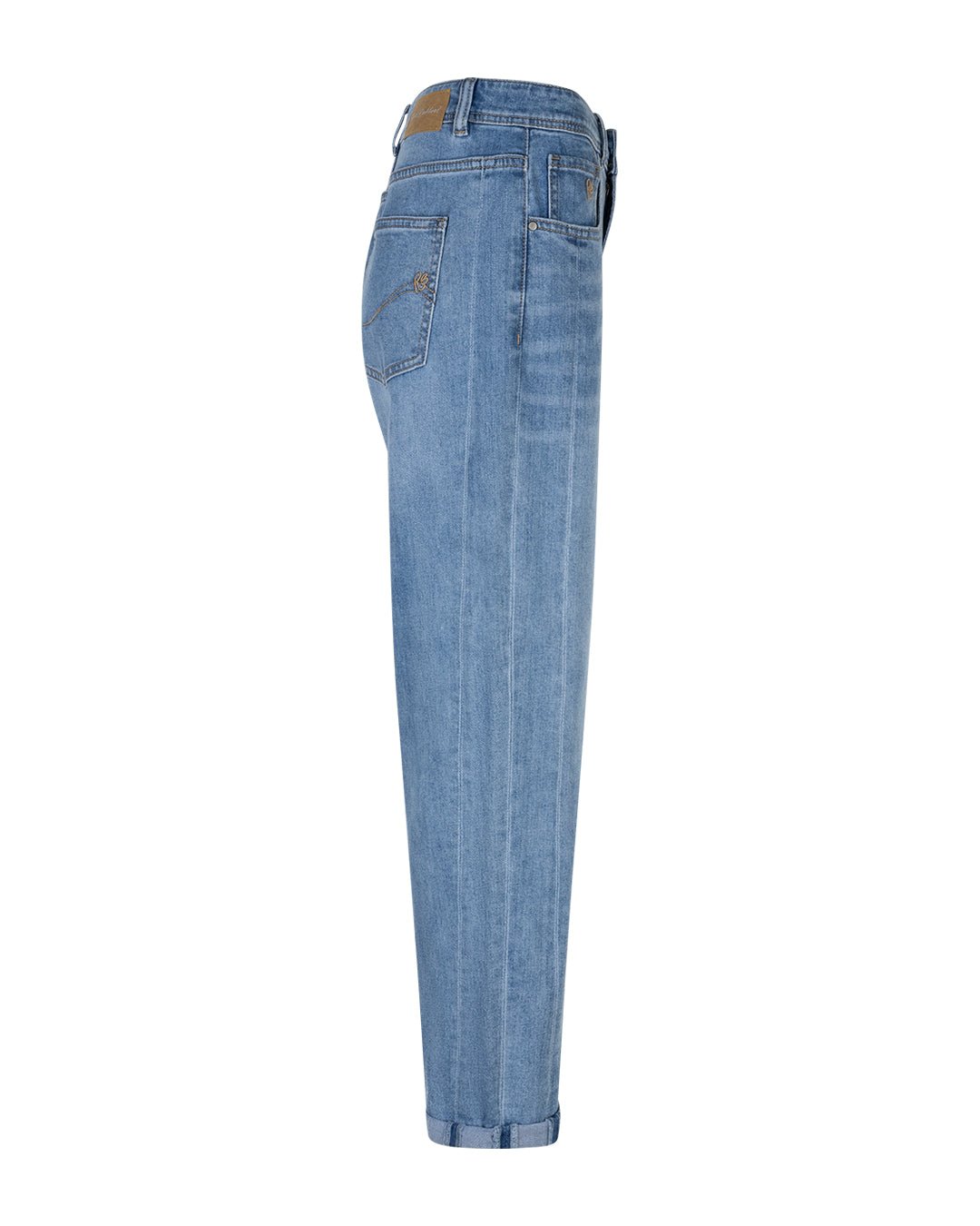 picture of Red Button Caitlin Sidepatch Jean - Mid Stone Used Denim - Number Two - womens - fashion - clothing - Red Button 3