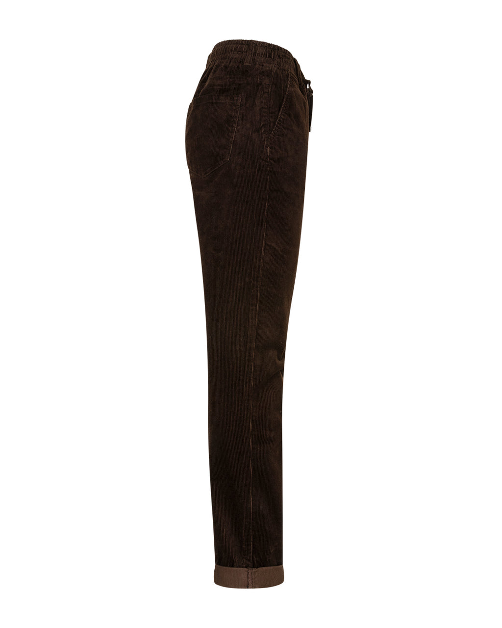 Red Button Tessy Cord Trouser -  Espresso