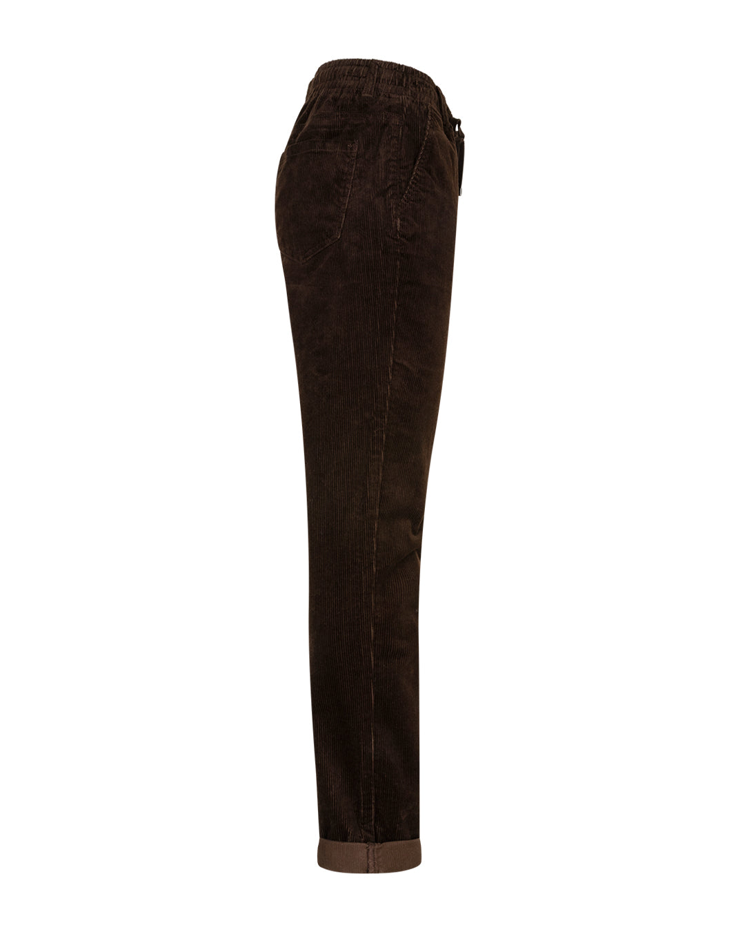 Red Button Tessy Cord Trouser -  Espresso