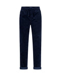 Red Button Tessy Cord Trouser - Navy
