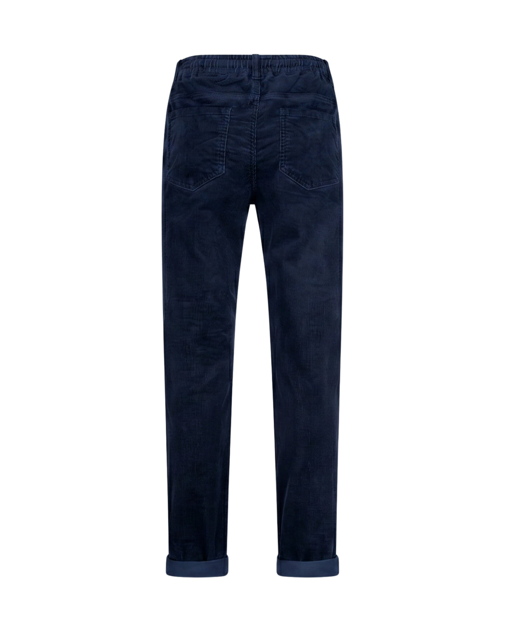 Red Button Tessy Cord Trouser - Navy