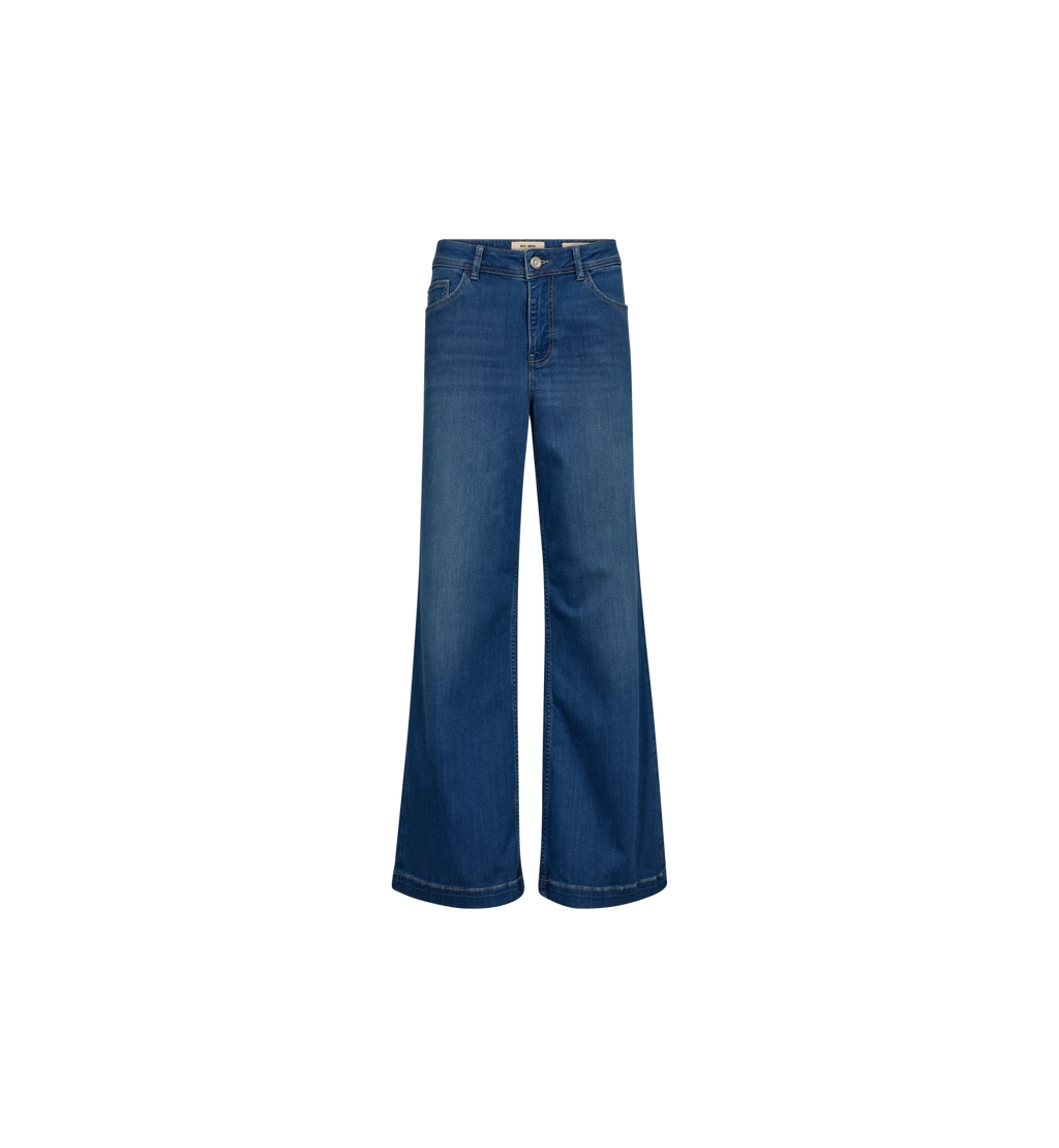 picture of Mos Mosh Dara Deluxe Jeans - Mid Blue Denim - Number Two - womens - fashion - clothing - Mos Mosh 3