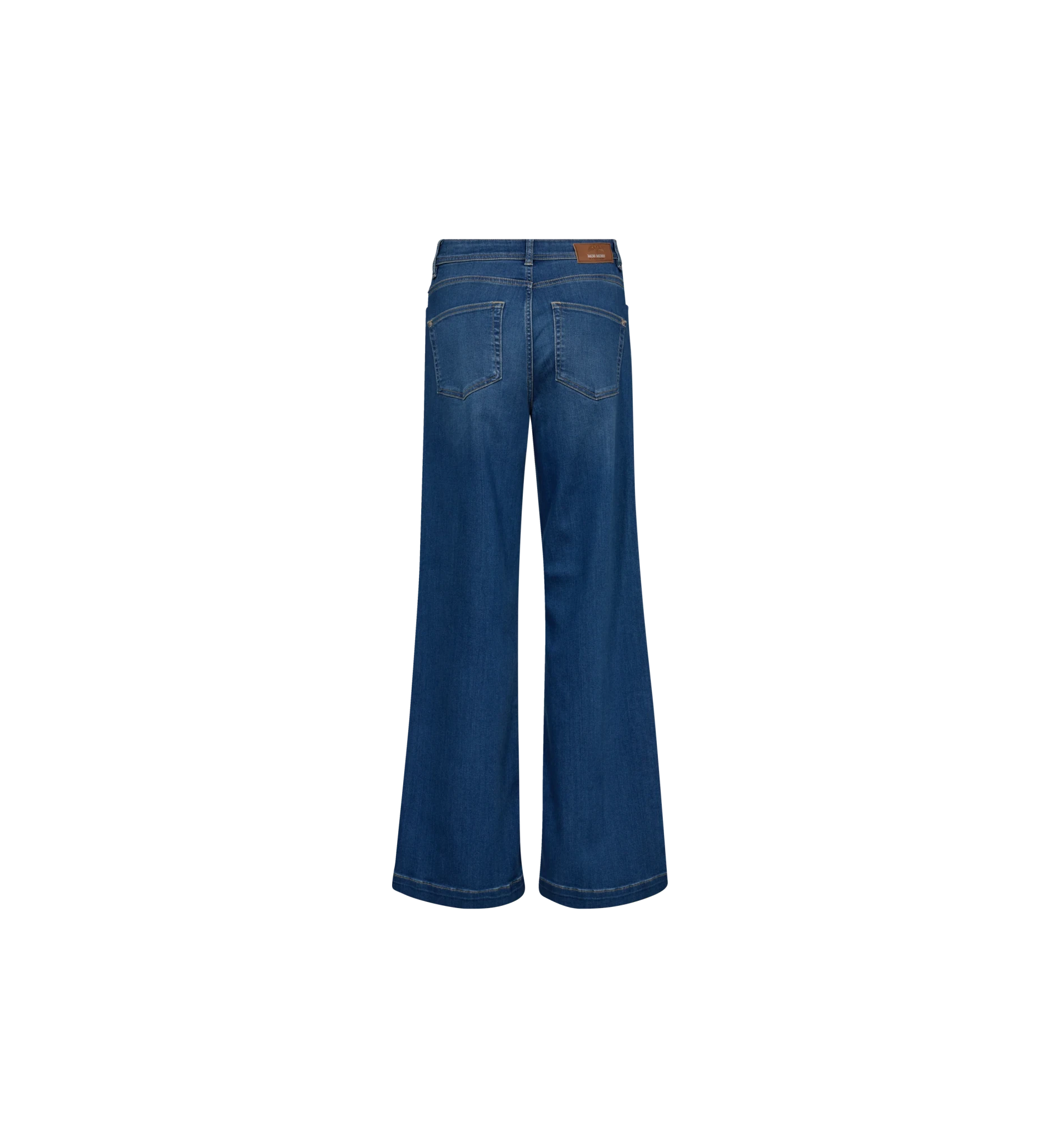 picture of Mos Mosh Dara Deluxe Jeans - Mid Blue Denim - Number Two - womens - fashion - clothing - Mos Mosh 4