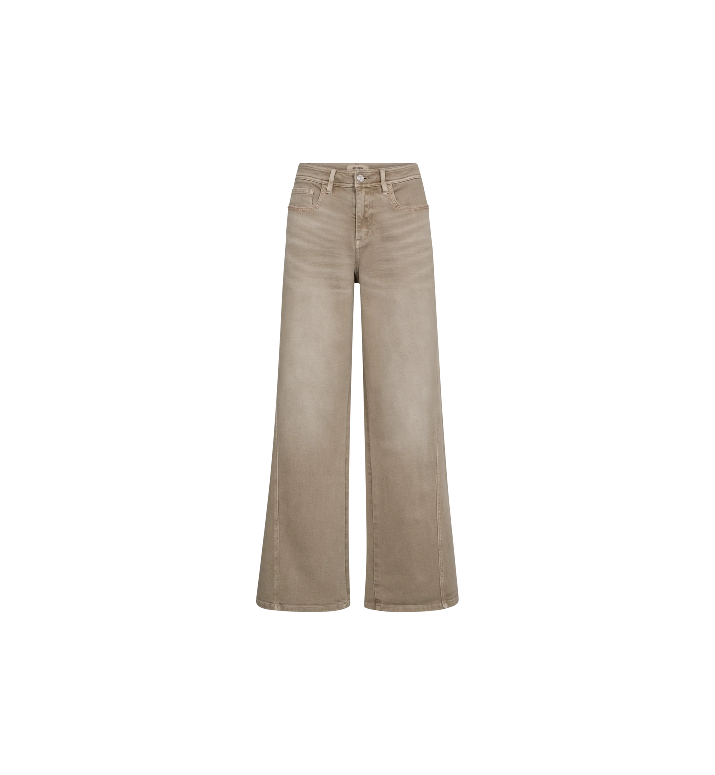 picture of Mos Mosh Dara Shadow Pant - Light Grey - Number Two - womens - fashion - clothing - Mos Mosh 1