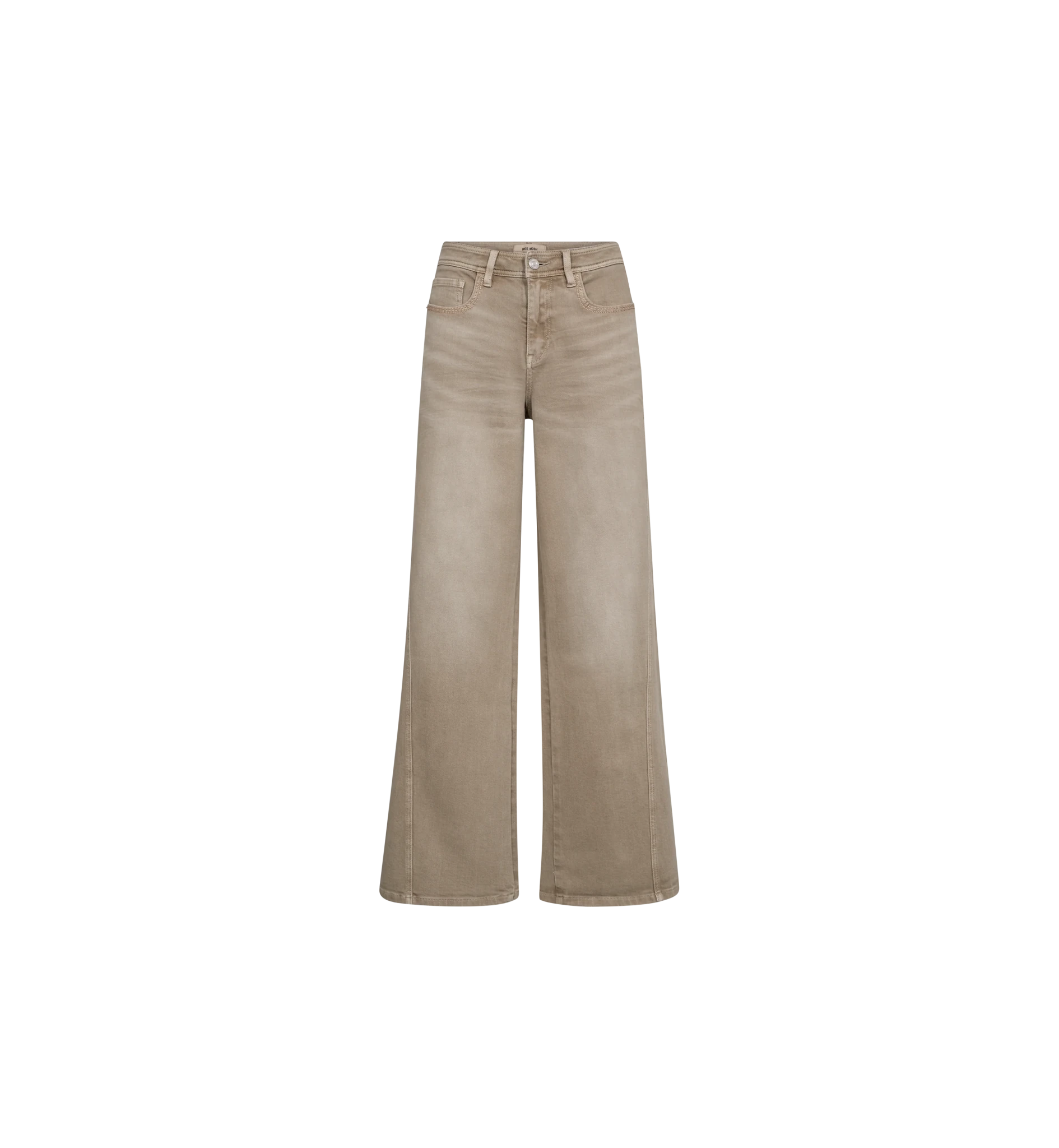 picture of Mos Mosh Dara Shadow Pant - Light Grey - Number Two - womens - fashion - clothing - Mos Mosh 1