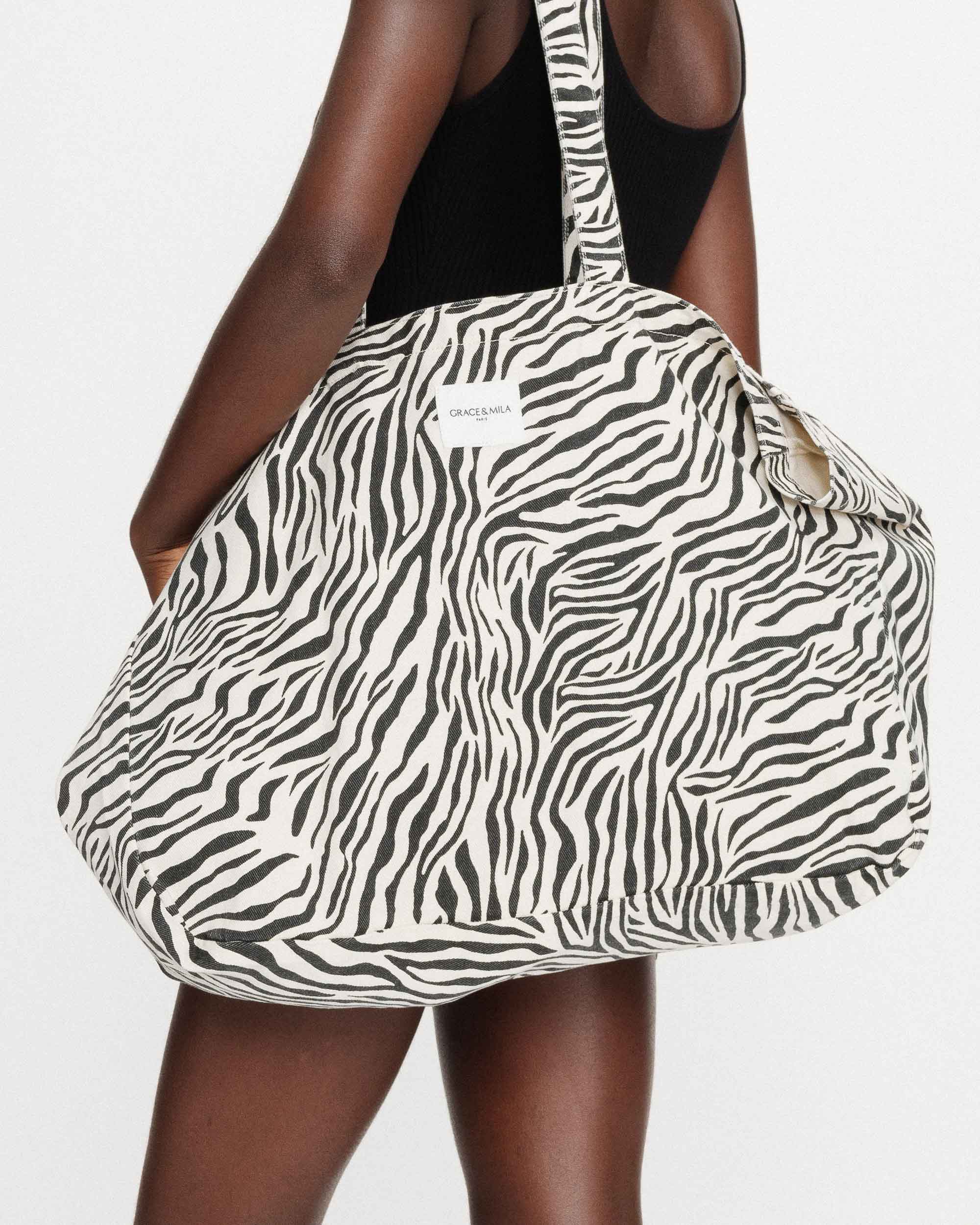 picture of Grace & Mila Vogage Bag - Zebra - Number Two - womens - fashion - accessories - Grace & Mila 1