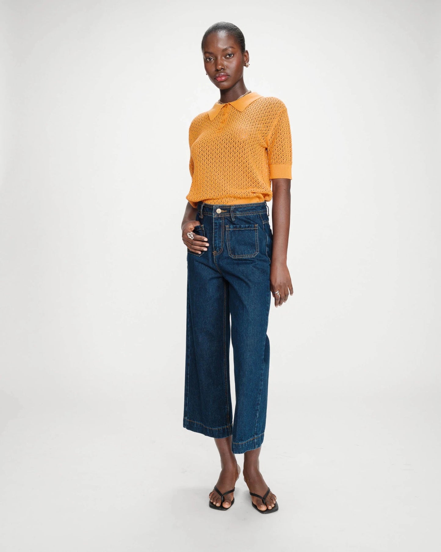 picture of Grace & Mila Joe Jean - Dark Blue Denim - Number Two - womens - fashion - clothing - Grace & Mila 3