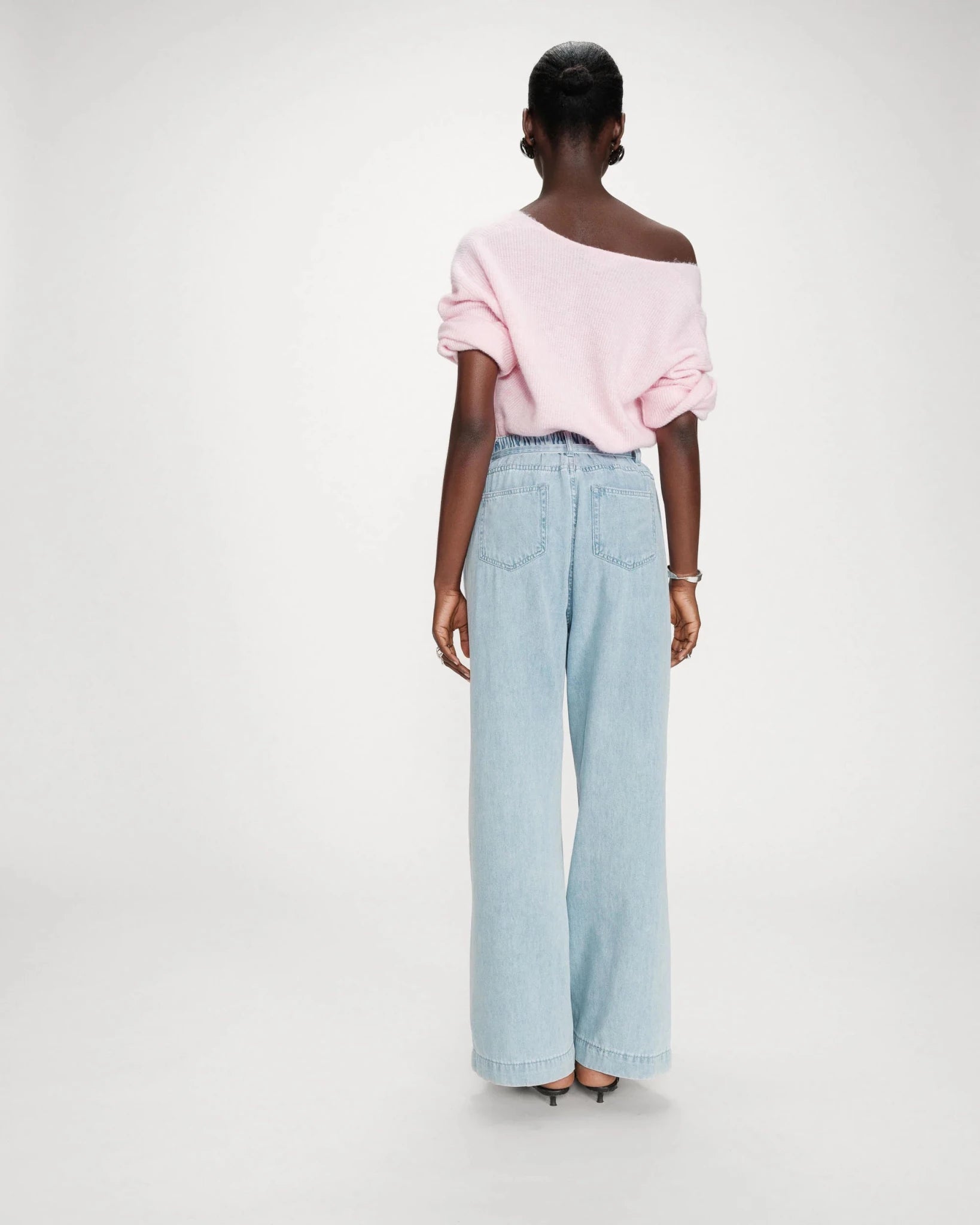 picture of Grace & Mila Pompon Jean - Sky Blue Denim - Number Two - womens - fashion - clothing - Grace & Mila 5