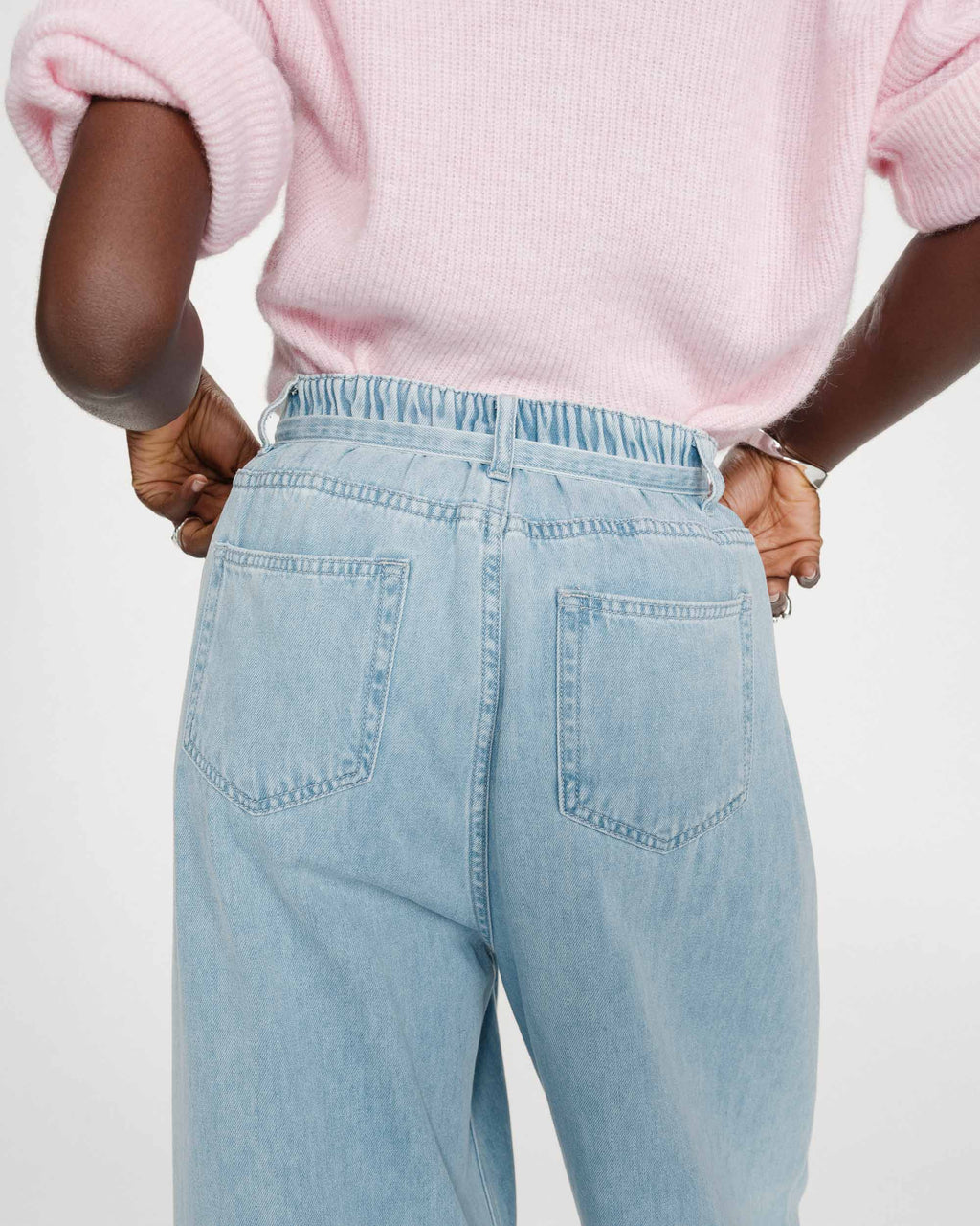 picture of Grace & Mila Pompon Jean - Sky Blue Denim - Number Two - womens - fashion - clothing - Grace & Mila 6