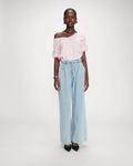 picture of Grace & Mila Pompon Jean - Sky Blue Denim - Number Two - womens - fashion - clothing - Grace & Mila 1
