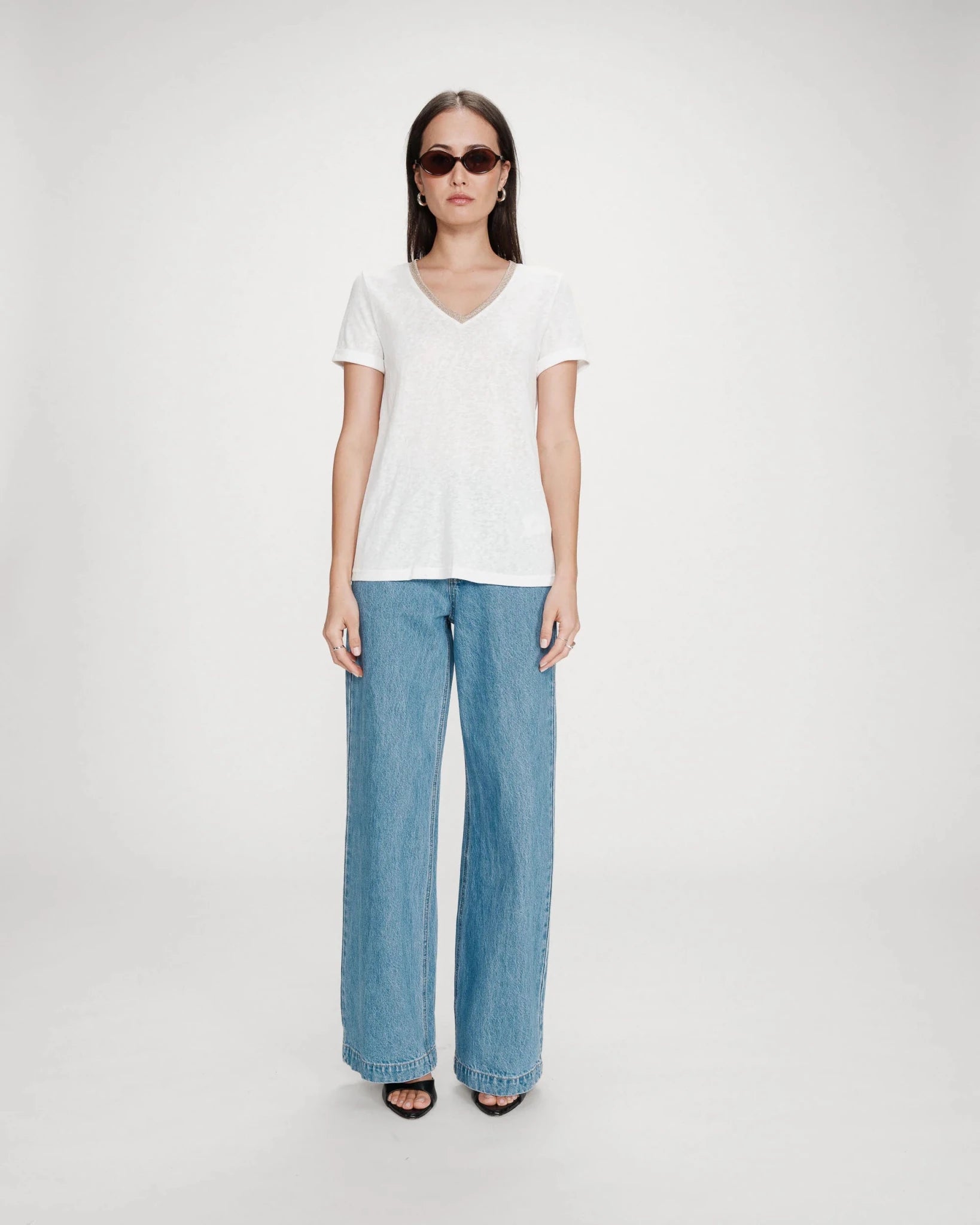 picture of Grace & Mila Vasco T-Shirt - Ivory - Number Two - womens - fashion - clothing - Grace & Mila 2