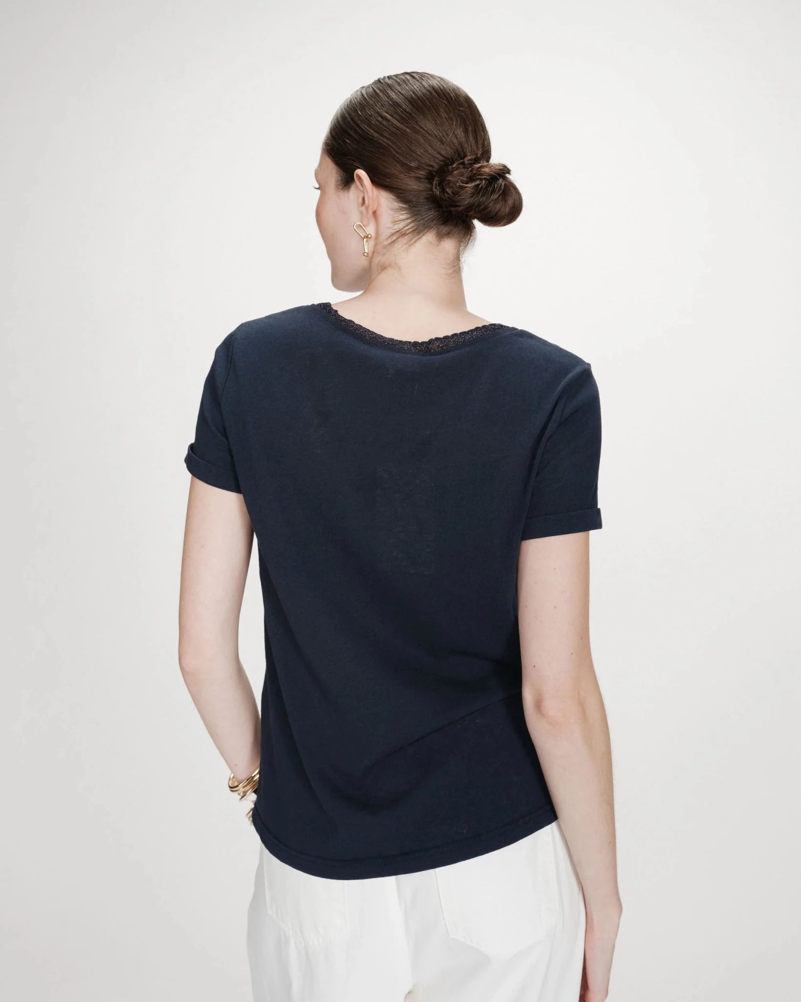 picture of Grace & Mila Vasco T-Shirt - Marine - Number Two - womens - fashion - clothing - Grace & Mila 5