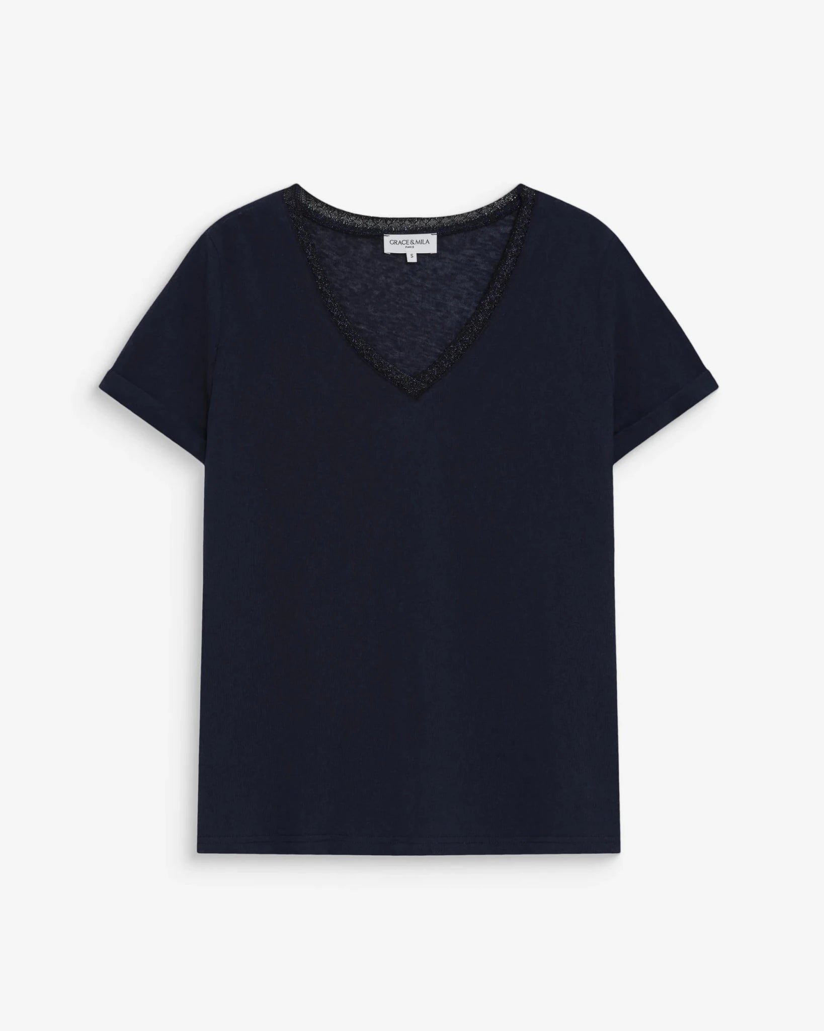 picture of Grace & Mila Vasco T-Shirt - Marine - Number Two - womens - fashion - clothing - Grace & Mila 6