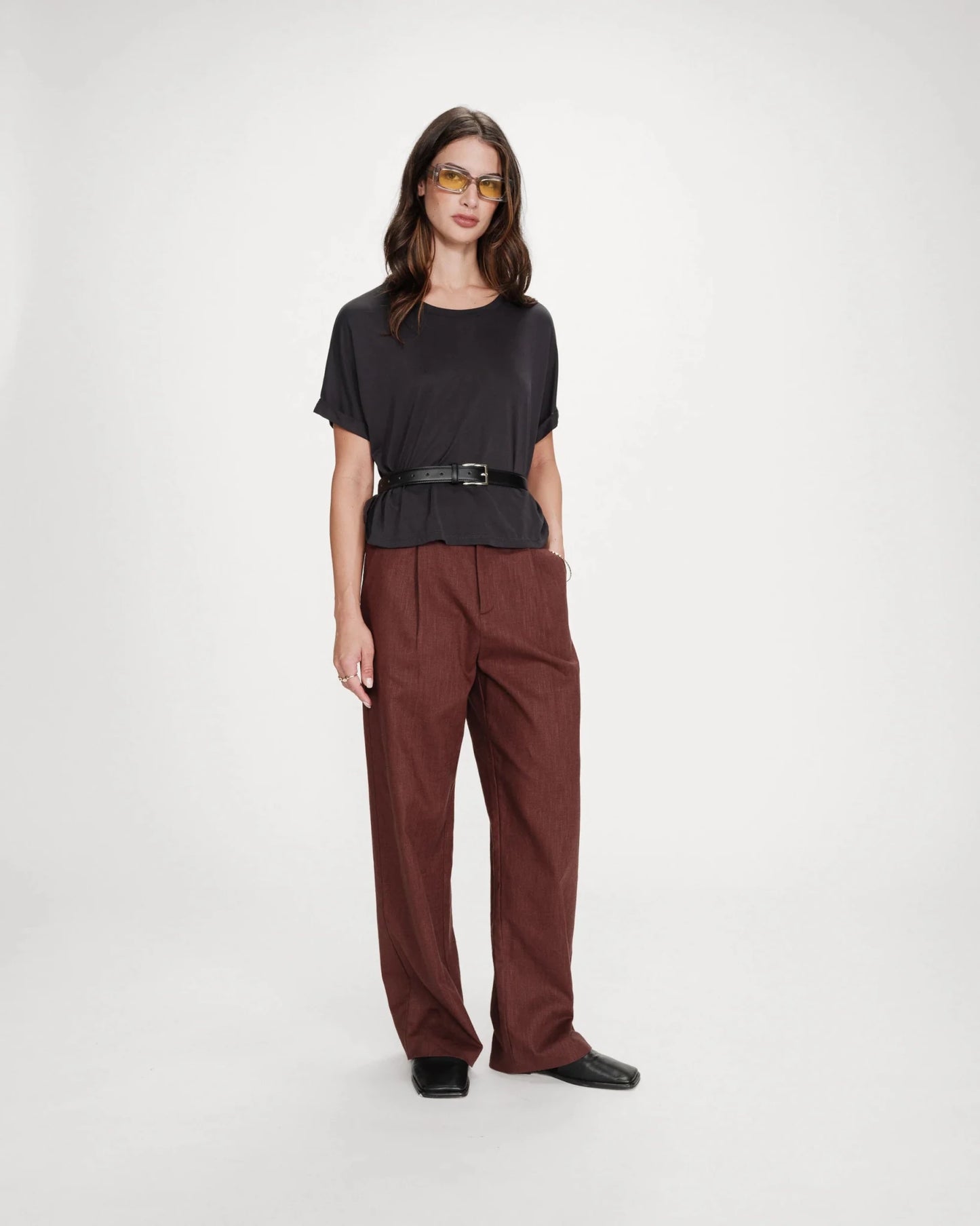 picture of Grace & Mila Parma T-Shirt - Carbon - Number Two - womens - fashion - clothing - Grace & Mila 5
