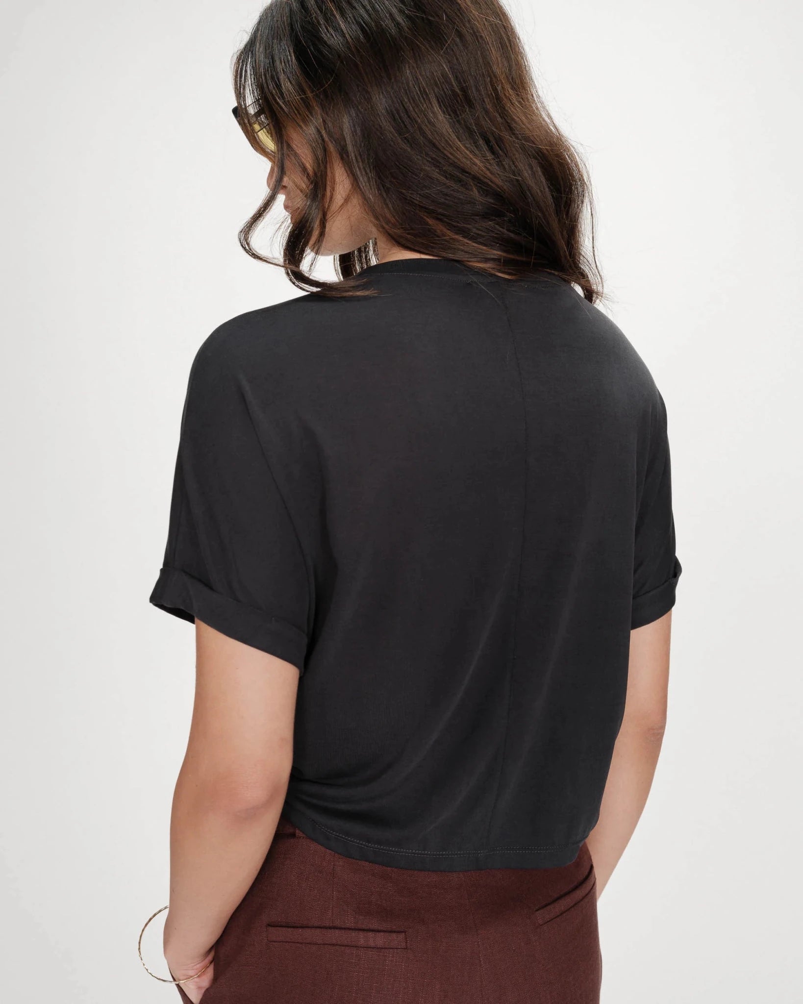 picture of Grace & Mila Parma T-Shirt - Carbon - Number Two - womens - fashion - clothing - Grace & Mila 4