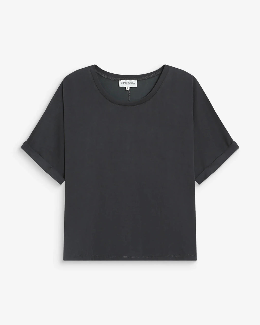 picture of Grace & Mila Parma T-Shirt - Carbon - Number Two - womens - fashion - clothing - Grace & Mila 1