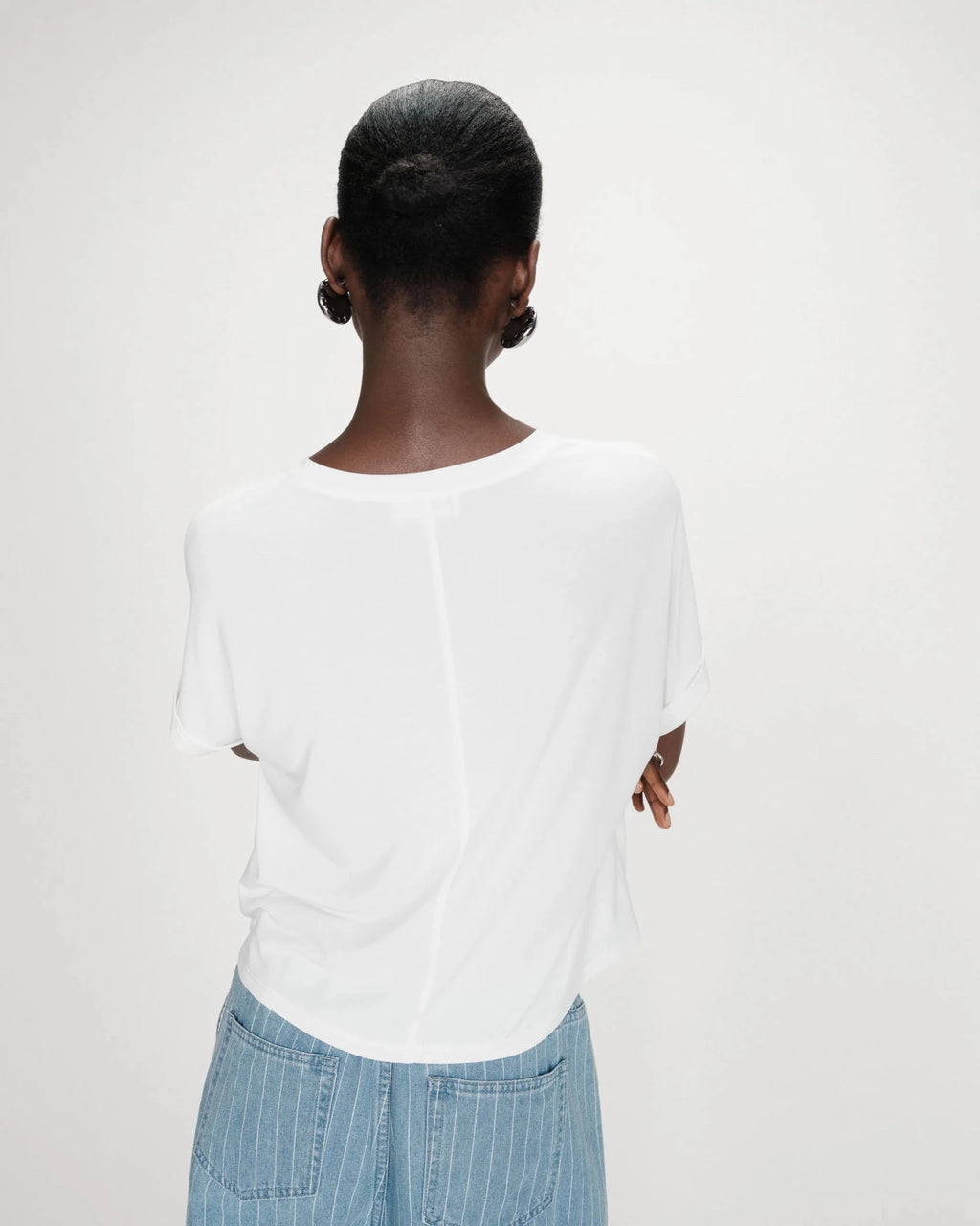picture of Grace & Mila Parma T-Shirt - Ivory - Number Two - womens - fashion - clothing - Grace & Mila 4