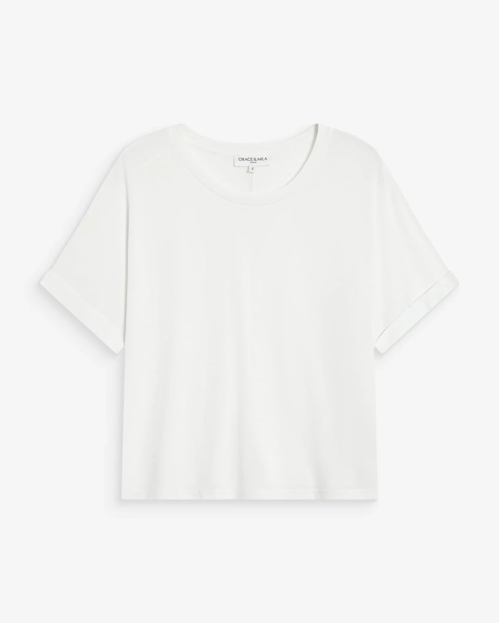 picture of Grace & Mila Parma T-Shirt - Ivory - Number Two - womens - fashion - clothing - Grace & Mila 5
