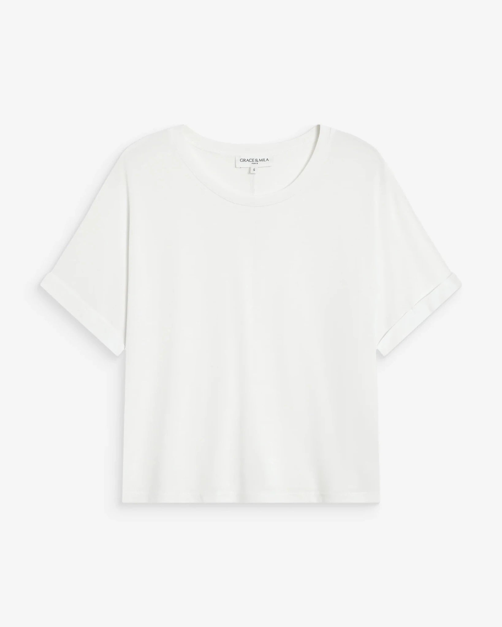 picture of Grace & Mila Parma T-Shirt - Ivory - Number Two - womens - fashion - clothing - Grace & Mila 5