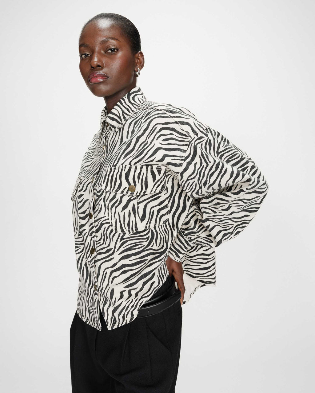 picture of Grace & Mila Vana Jacket - Zebra - Number Two - womens - fashion - clothing - Grace & Mila 2