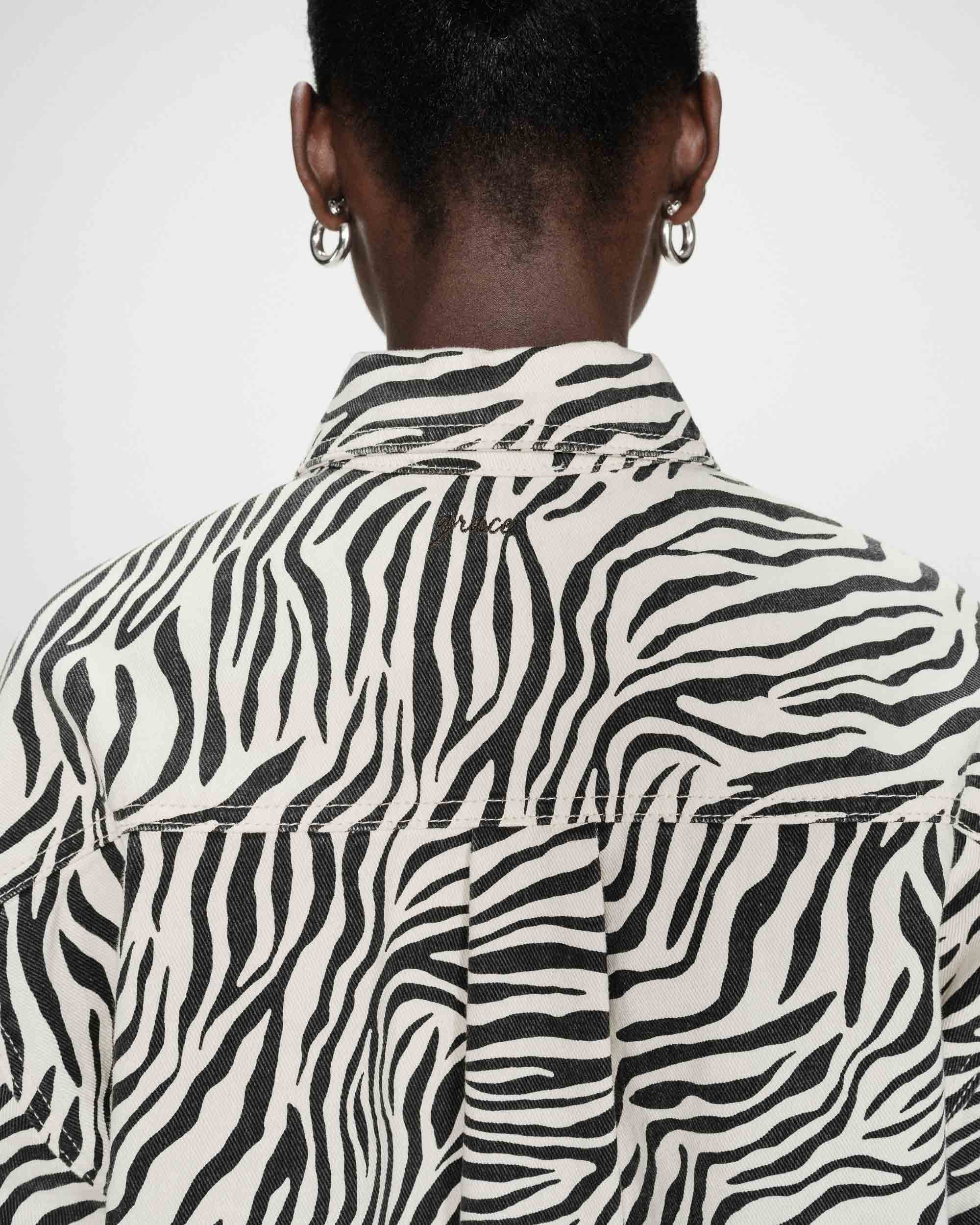 picture of Grace & Mila Vana Jacket - Zebra - Number Two - womens - fashion - clothing - Grace & Mila 5
