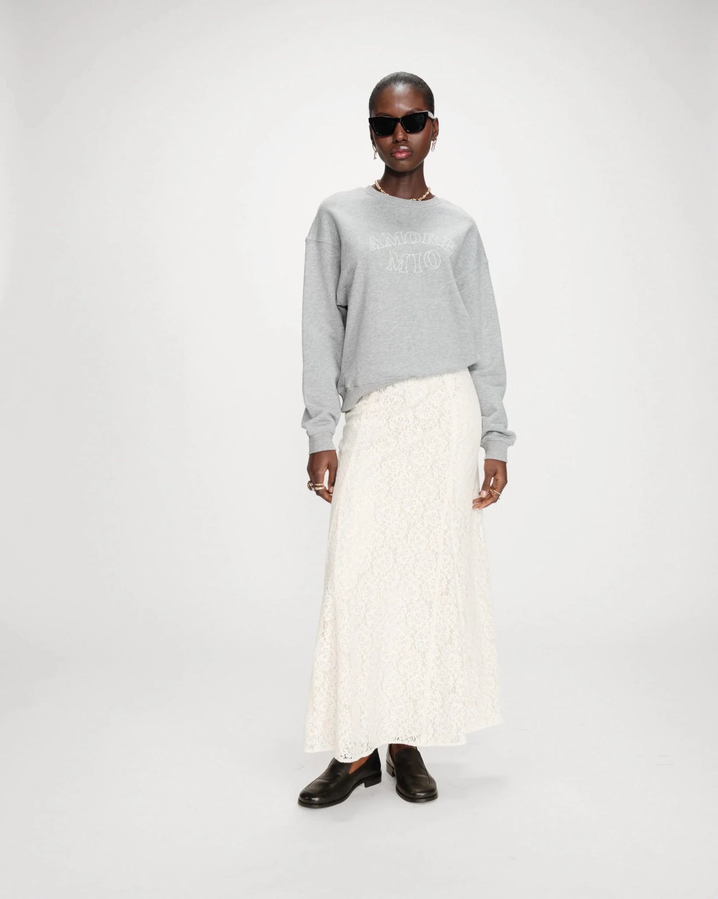 picture of Grace & Mila Valino Pacifico Sweatshirt - Gris - Number Two - womens - fashion - clothing - Grace & Mila 4