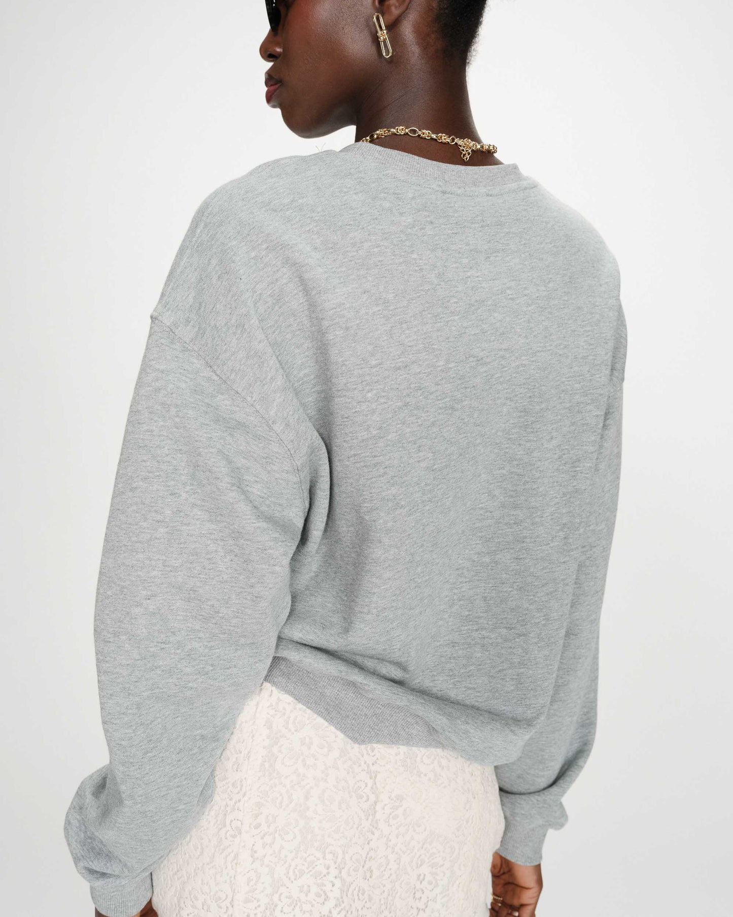 picture of Grace & Mila Valino Pacifico Sweatshirt - Gris - Number Two - womens - fashion - clothing - Grace & Mila 3