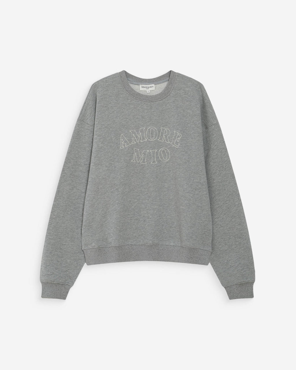 picture of Grace & Mila Valino Pacifico Sweatshirt - Gris - Number Two - womens - fashion - clothing - Grace & Mila 6