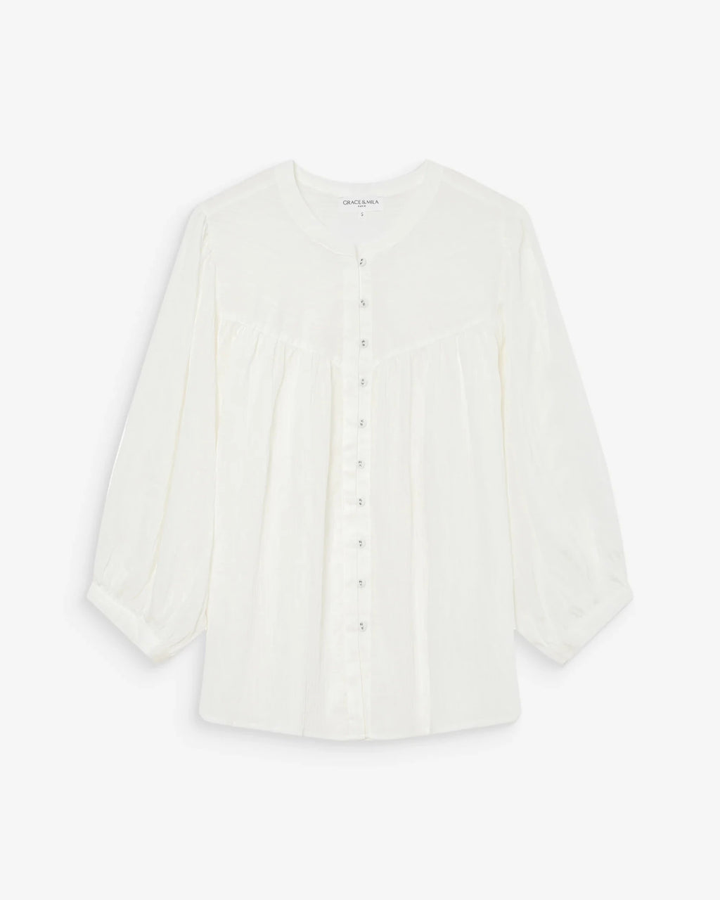 picture of Grace & Mila Vanille Blouse - Ivory - Number Two - womens - fashion - clothing - Grace & Mila 6