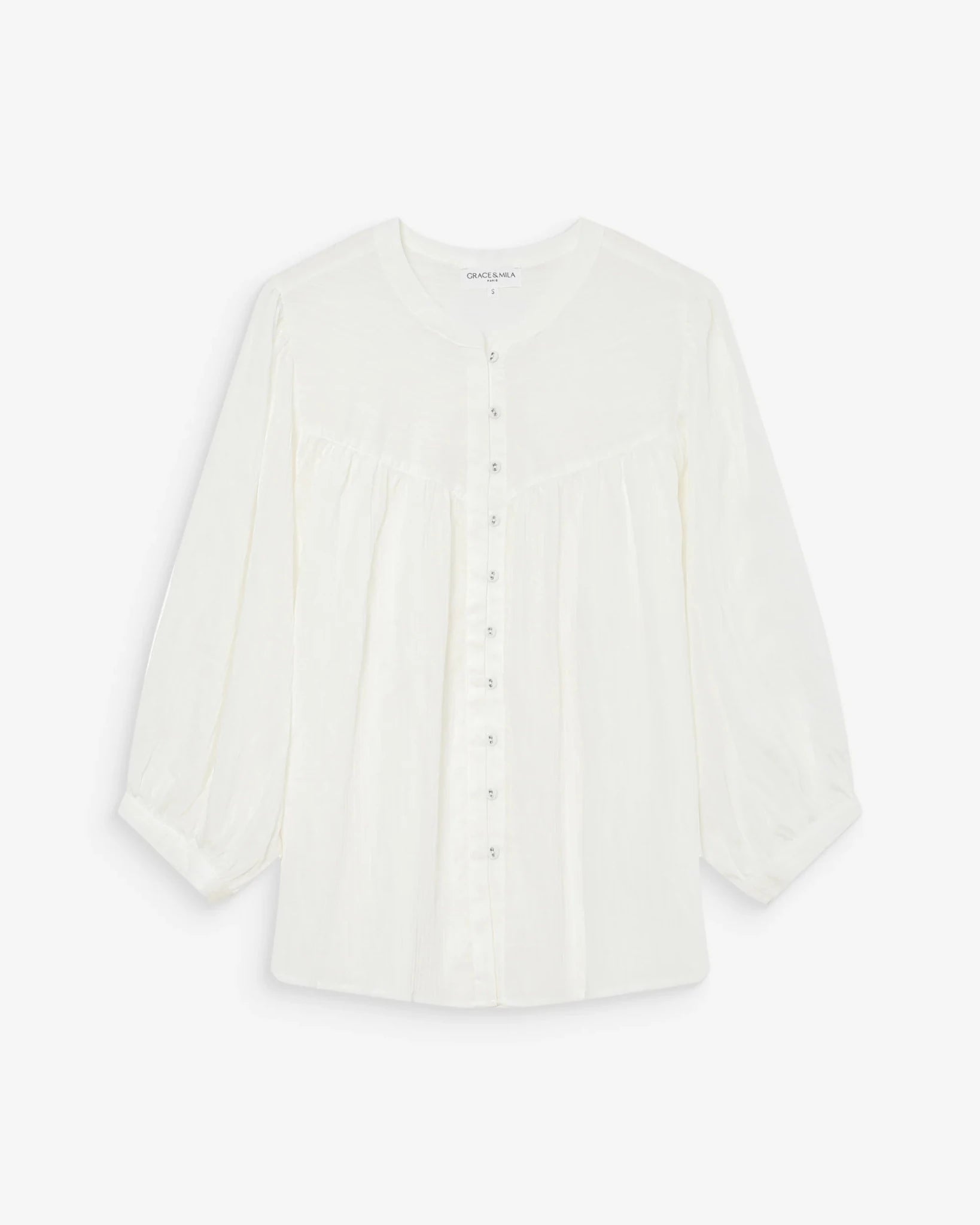 picture of Grace & Mila Vanille Blouse - Ivory - Number Two - womens - fashion - clothing - Grace & Mila 6